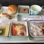 成田からダナンへ。（ベトナム航空機内）